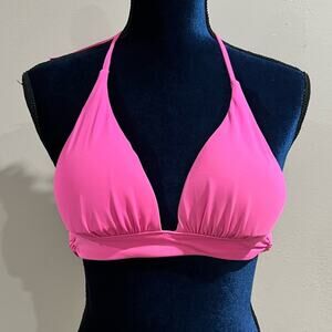 Victoria's Secret pink halter bikini top size small